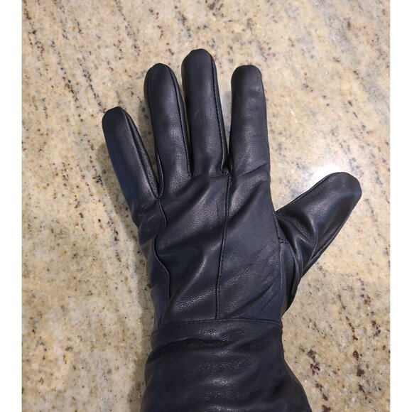 New! Women's Size L/XL Sheepskin Soft Leather 9.5" Wool Lined Gloves - Picture 6 of 11